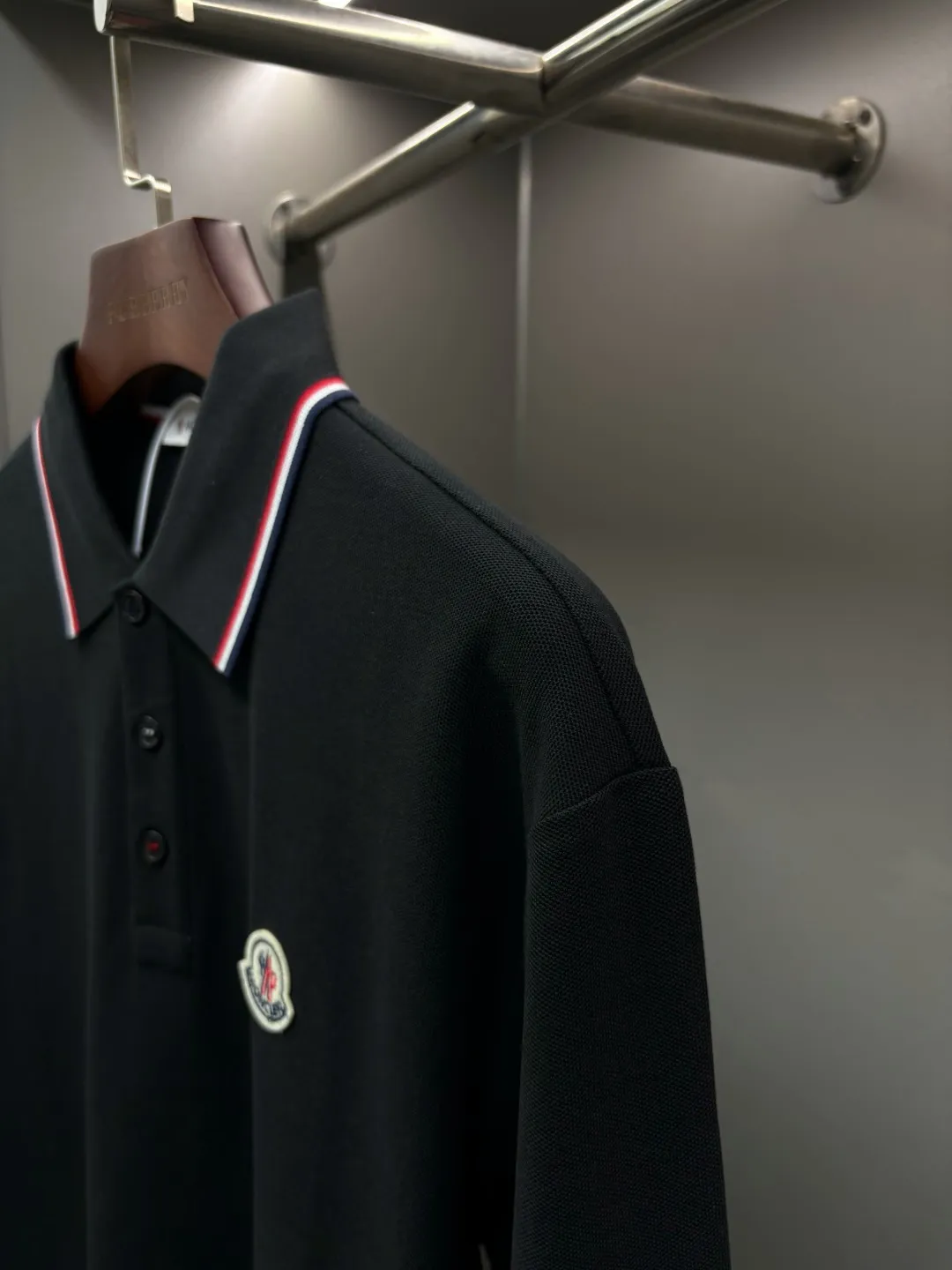 MONCLER New Arrival Polo Same Style 260 ， Factory New Arrival Versatile : Black White Royal Blue Gray Size：S-XXL